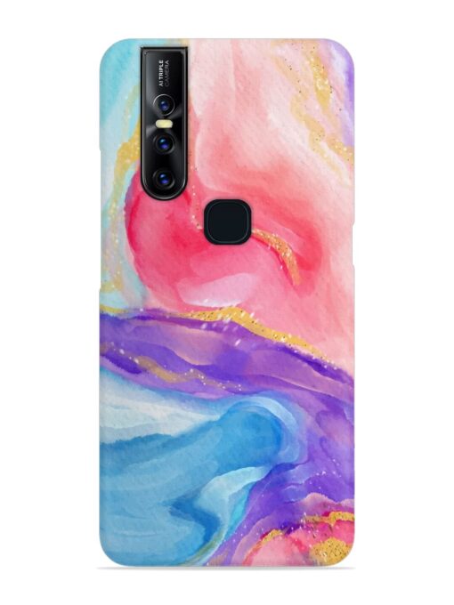 Watercolor Gradient Snap Case for Vivo V15