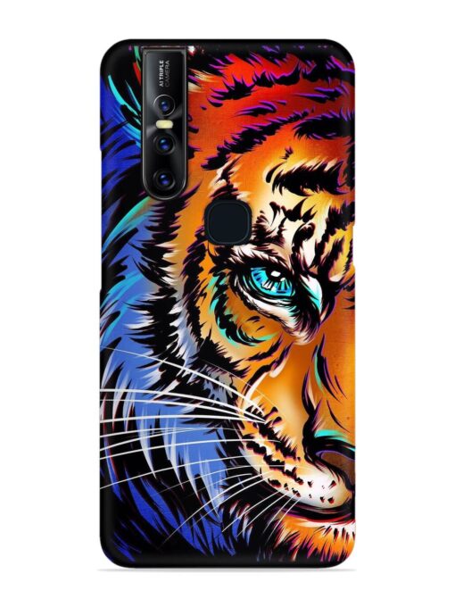 Colorful Lion Art Snap Case for Vivo V15 Zapvi