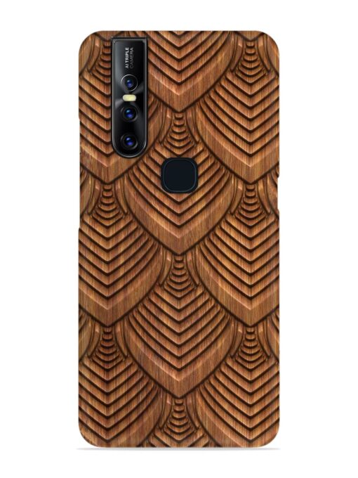 Carved Pattern On Snap Case for Vivo V15 Zapvi