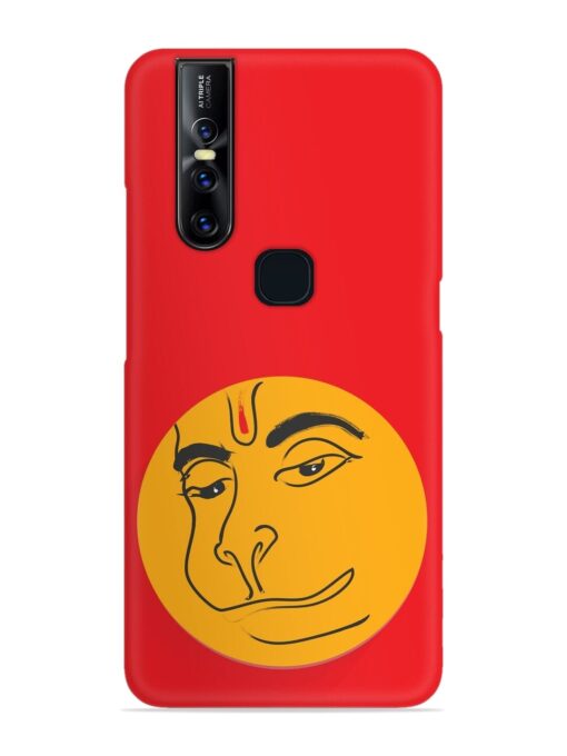 Lord Hanuman Vector Snap Case for Vivo V15 Zapvi