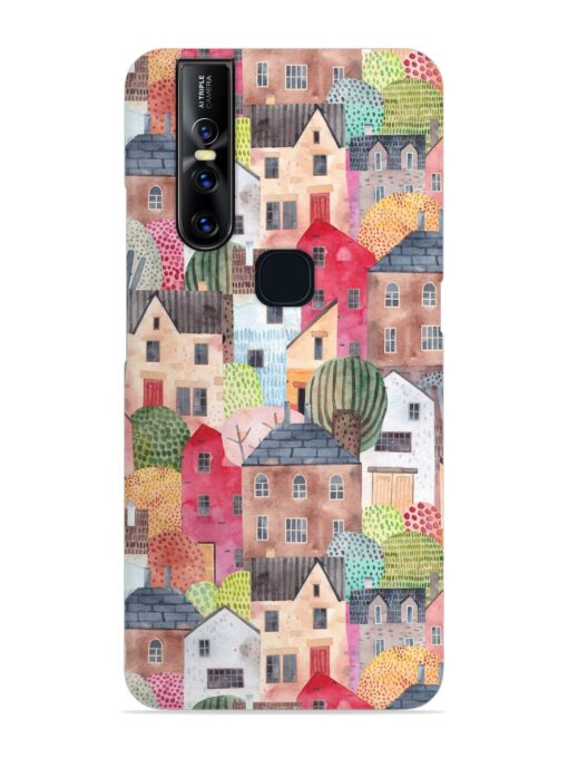 Abstract Seamless Pattern Snap Case for Vivo V15