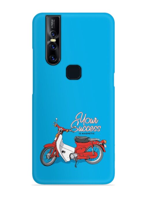 Motorcycles Image Vector Snap Case for Vivo V15 Zapvi