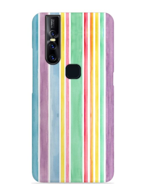 Hand Drawn Watercolor Snap Case for Vivo V15