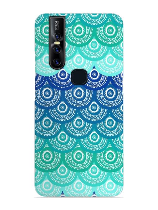 Ethnic Seamless Pattern Snap Case for Vivo V15 Zapvi