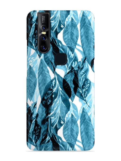 Leaves Pattern Jungle Snap Case for Vivo V15 Zapvi