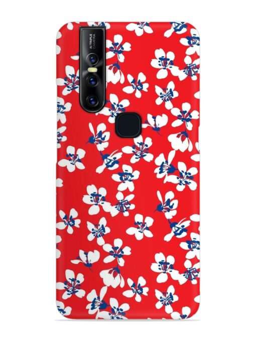 Hand Drawn Abstract Snap Case for Vivo V15