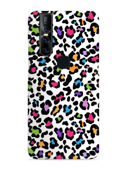 Seamless Leopard Pattern Snap Case for Vivo V15 Zapvi