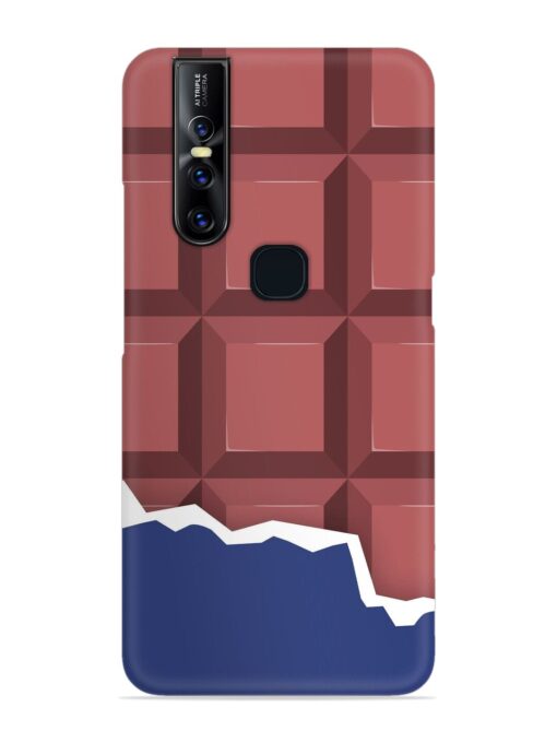 Chocolate Vector Art Snap Case for Vivo V15