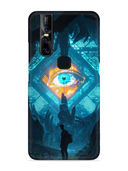 Arcane Eye Snap Case for Vivo V15 Zapvi