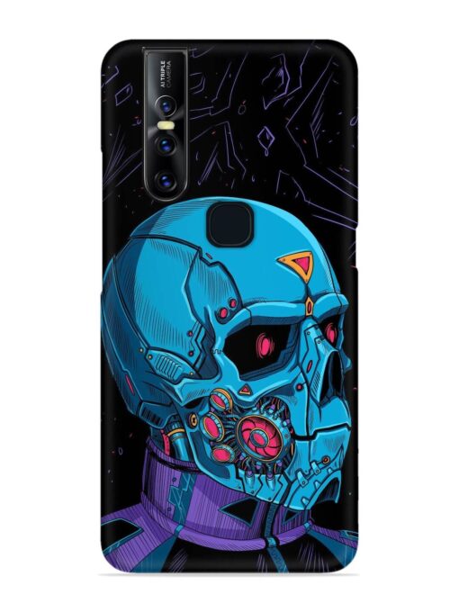 Skull Robo Vector Snap Case for Vivo V15 Zapvi