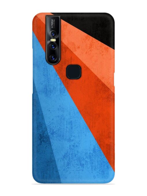 Modern Matte Abstract Snap Case for Vivo V15 Zapvi