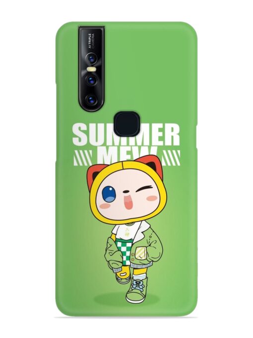 Summer Mew Snap Case for Vivo V15 Zapvi