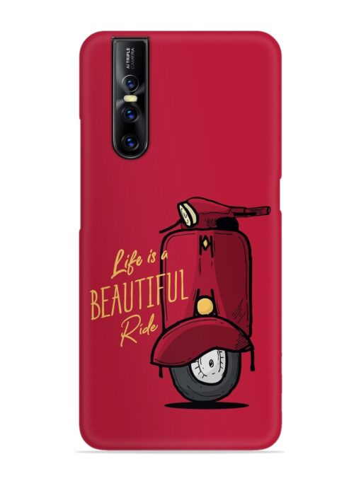 Life Is Beautiful Rides Snap Case for Vivo V15 Pro Zapvi