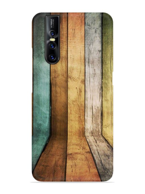 Wooden Realistic Art Snap Case for Vivo V15 Pro Zapvi