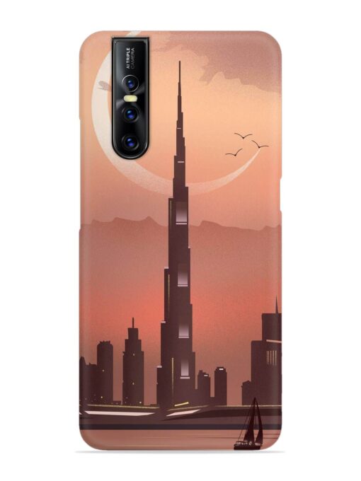 Landmark Burj Khalifa Snap Case for Vivo V15 Pro Zapvi