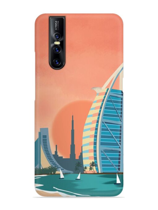 Dubai Architectural Scenery Snap Case for Vivo V15 Pro Zapvi