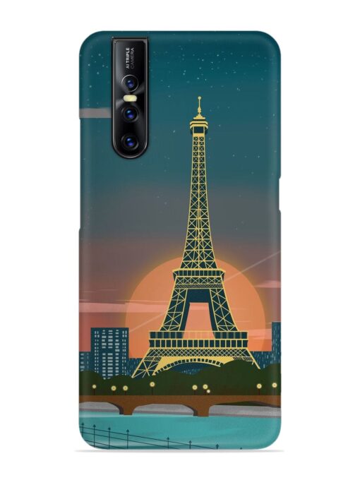 Scenery Architecture France Paris Snap Case for Vivo V15 Pro Zapvi