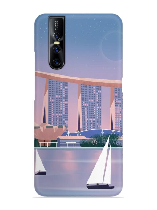 Singapore Scenery Architecture Snap Case for Vivo V15 Pro Zapvi