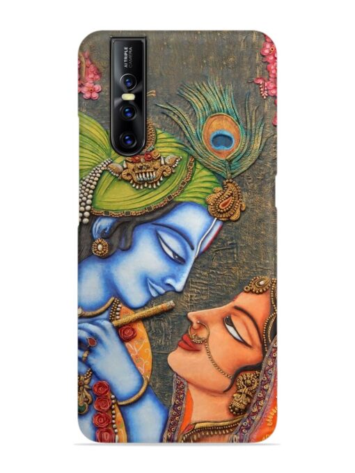 Lord Radha Krishna Flute Art Snap Case for Vivo V15 Pro Zapvi