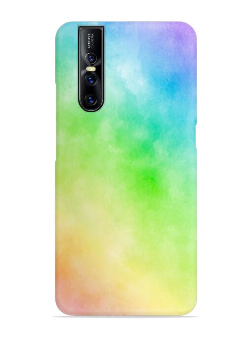 Watercolor Mixture Snap Case for Vivo V15 Pro Zapvi