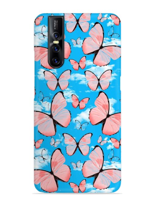 Seamless Pattern Tropical Snap Case for Vivo V15 Pro Zapvi