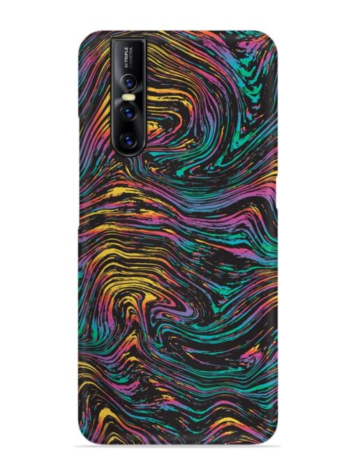 Abstract Liquid Colors Snap Case for Vivo V15 Pro Zapvi