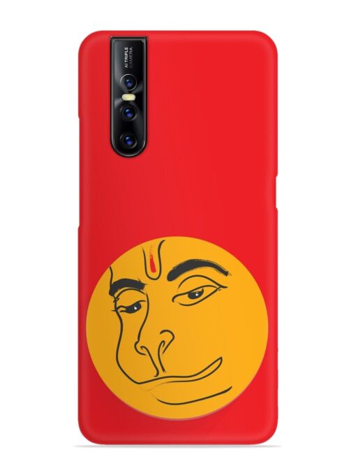 Lord Hanuman Vector Snap Case for Vivo V15 Pro Zapvi