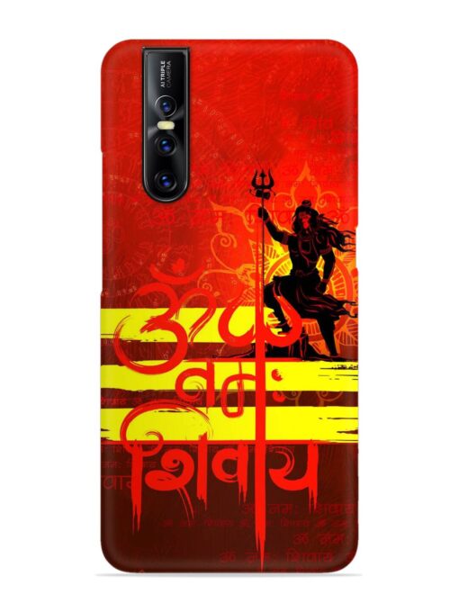 Illustration Lord Shiva Snap Case for Vivo V15 Pro Zapvi