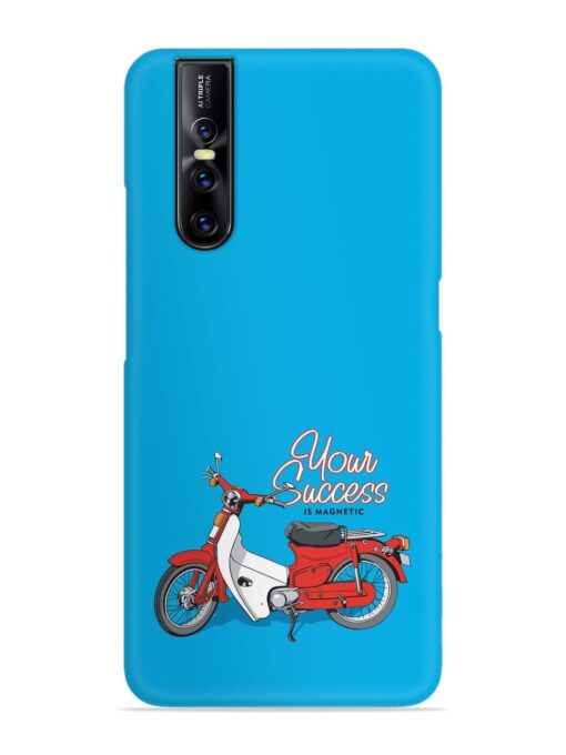 Motorcycles Image Vector Snap Case for Vivo V15 Pro Zapvi