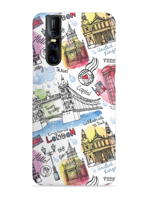 Vector London Landmark Snap Case for Vivo V15 Pro Zapvi