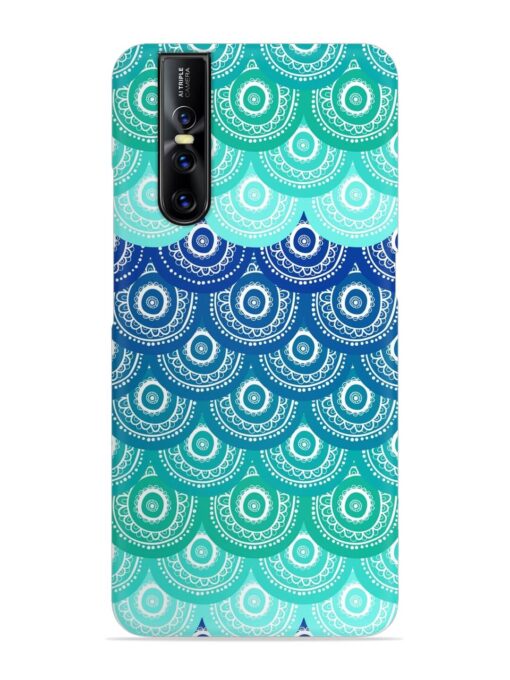 Ethnic Seamless Pattern Snap Case for Vivo V15 Pro Zapvi