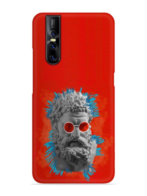 Contemporary Art Concept Snap Case for Vivo V15 Pro Zapvi