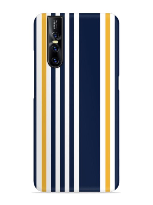 Seamless Stripe Pattern Snap Case for Vivo V15 Pro Zapvi