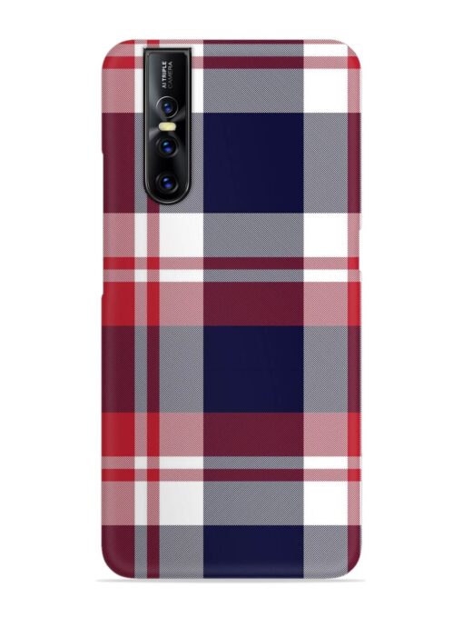 Classic Plaid Tartan Snap Case for Vivo V15 Pro Zapvi