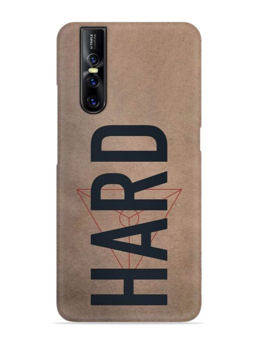 Hard Typo Snap Case for Vivo V15 Pro Zapvi