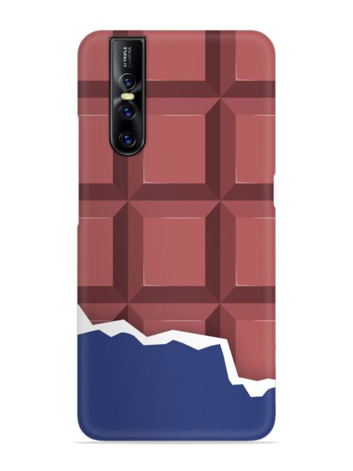 Chocolate Vector Art Snap Case for Vivo V15 Pro Zapvi