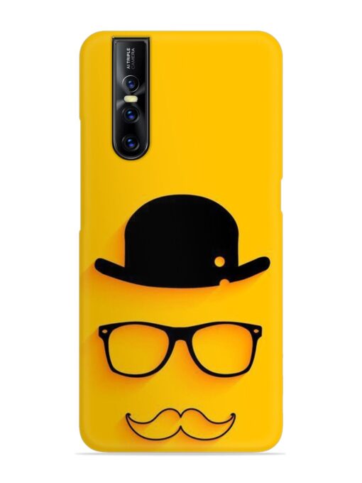 Classic Face Vector Snap Case for Vivo V15 Pro Zapvi