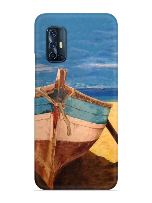 Canvas Painting Snap Case for Vivo V17 Zapvi