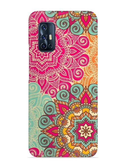 Mandala Seamless Snap Case for Vivo V17 Zapvi