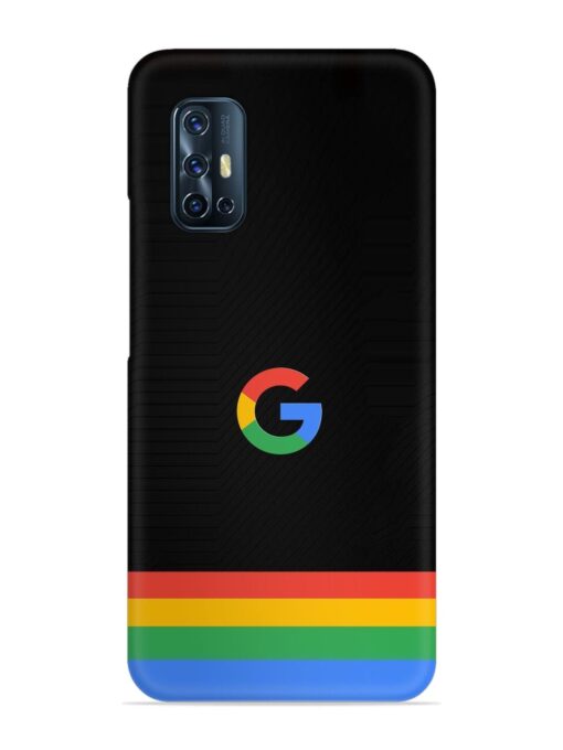 Google Logo Art Snap Case for Vivo V17 Zapvi