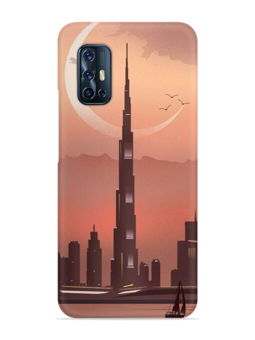 Landmark Burj Khalifa Snap Case for Vivo V17 Zapvi