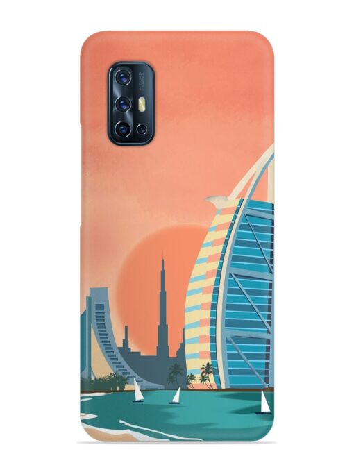 Dubai Architectural Scenery Snap Case for Vivo V17 Zapvi