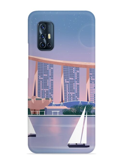 Singapore Scenery Architecture Snap Case for Vivo V17 Zapvi