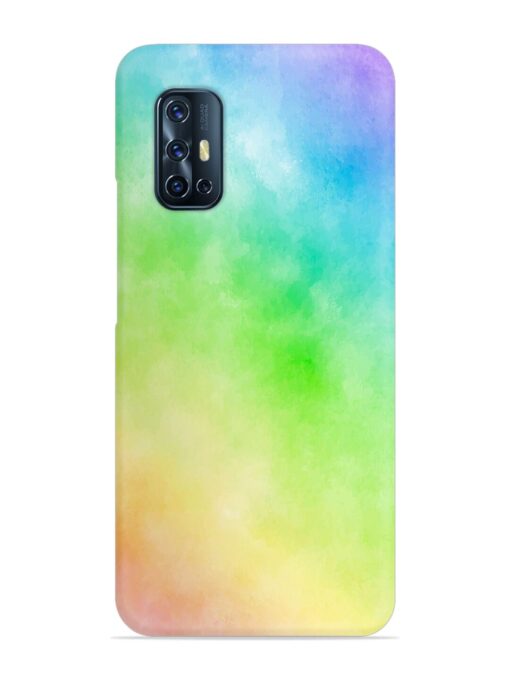 Watercolor Mixture Snap Case for Vivo V17 Zapvi