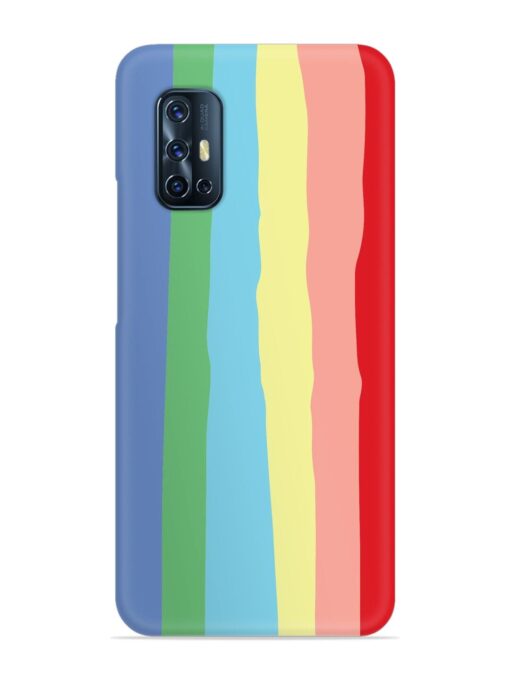 Rainbow Premium Shade Snap Case for Vivo V17 Zapvi