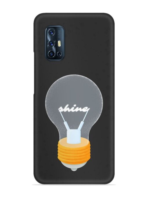 Bulb Background Snap Case for Vivo V17 Zapvi