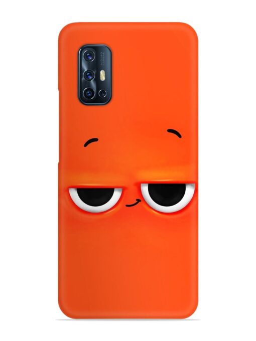 Smiley Face Snap Case for Vivo V17 Zapvi