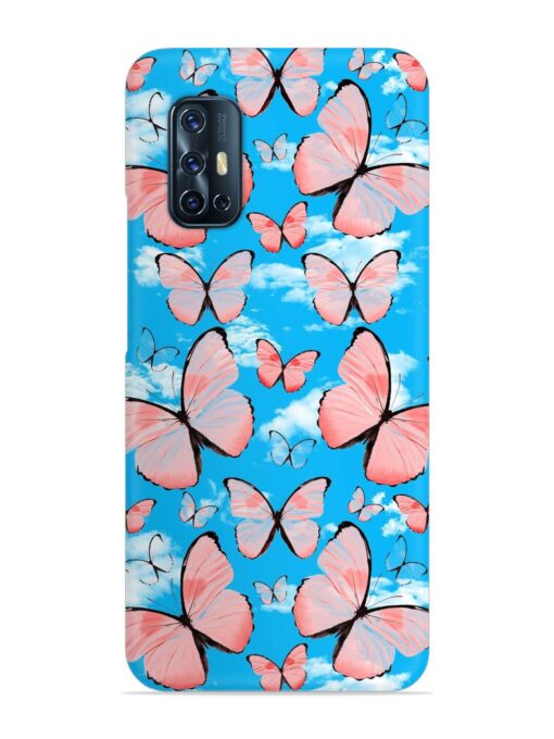 Seamless Pattern Tropical Snap Case for Vivo V17 Zapvi