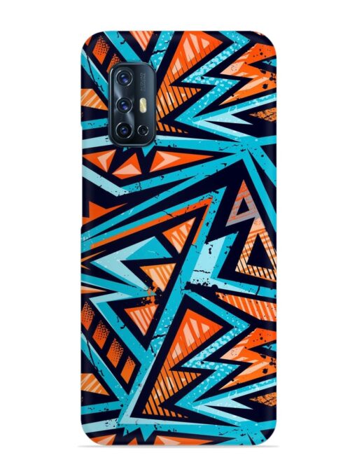 Abstract Seamless Grunge Snap Case for Vivo V17 Zapvi