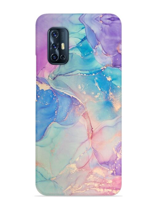 Alcohol Ink Colors Snap Case for Vivo V17 Zapvi